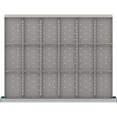 LISTA - 18-Compartment Drawer Divider Layout for 3.15" High Drawers - Caliber Tooling