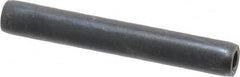 Made in USA - 7/32" Diam x 1-1/2" Long Coiled Spring Pin - Grade 1070-1090 Alloy Steel, Black Oxide Finish - Caliber Tooling