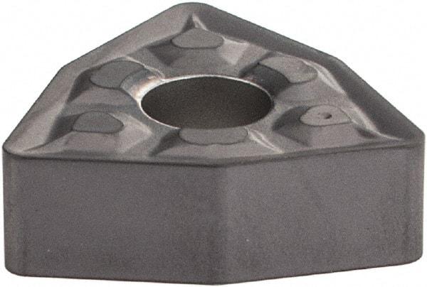 Iscar - WNMG3-2 TF Grade IC907 Carbide Turning Insert - 80° Trigon, 3/8" Inscr Circle, 5/32" Thick, 1/32" Corner Radius - Caliber Tooling