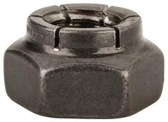 Flex-Loc - 3/8-16 UNC Grade 2 Heavy Hex Lock Nut with Expanding Flex Top - Uncoated, Meets Military Specifications - Caliber Tooling