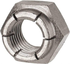 Flex-Loc - 3/4-10 UNC Grade 2 Heavy Hex Lock Nut with Expanding Flex Top - Uncoated, Meets Military Specifications - Caliber Tooling