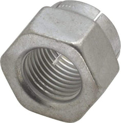 Flex-Loc - 1/2-20 UNJF Grade 2 Hex Lock Nut with Expanding Flex Top - Cadmium-Plated Finish, Meets Military Specifications - Caliber Tooling