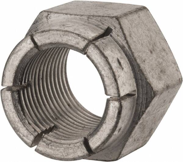 Flex-Loc - 3/4-16 UNJF Grade 2 Hex Lock Nut with Expanding Flex Top - Cadmium-Plated Finish, Meets Military Specifications - Caliber Tooling