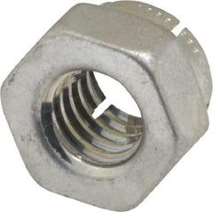 Flex-Loc - 5/16-18 UNC Grade 2 Hex Lock Nut with Expanding Flex Top - Cadmium-Plated Finish, Meets Military Specifications - Caliber Tooling