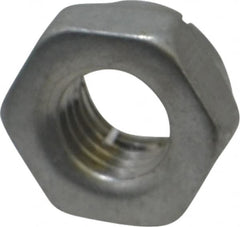 Flex-Loc - 5/16-24 UNJF Grade 2 Hex Lock Nut with Expanding Flex Top - 17/64" High, Cadmium-Plated Finish, Meets Military Specifications - Caliber Tooling