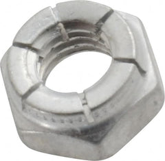 Flex-Loc - 5/16-18 UNC Grade 2 Hex Lock Nut with Expanding Flex Top - 17/64" High, Cadmium-Plated Finish, Meets Military Specifications - Caliber Tooling