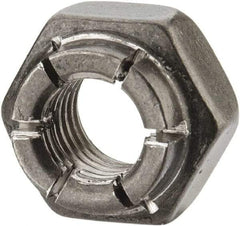 Flex-Loc - 1/4-28 UNJF 18-8 Hex Lock Nut with Expanding Flex Top - Uncoated, Meets Military Specifications - Caliber Tooling