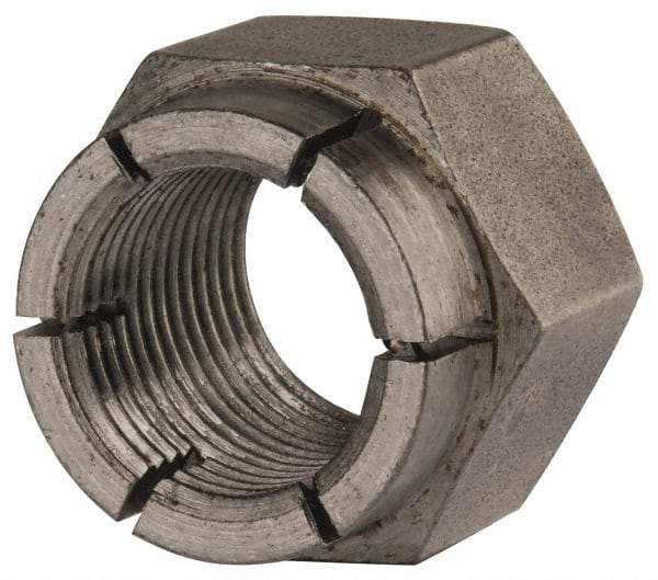 Flex-Loc - 3/4-16 UNJF Grade 2 Hex Lock Nut with Expanding Flex Top - Uncoated, Meets Military Specifications - Caliber Tooling