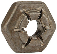 Flex-Loc - #6-32 UNJC Grade 2 Hex Lock Nut with Expanding Flex Top - Caliber Tooling