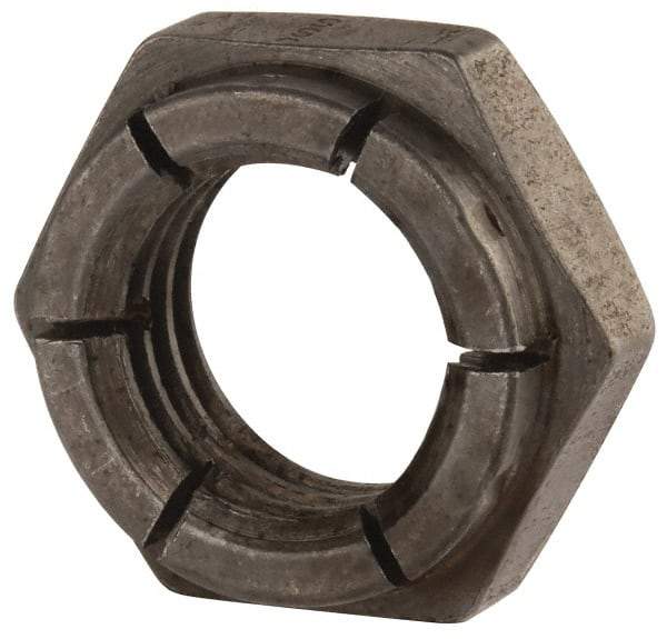 Flex-Loc - 3/4-10 UNC Grade 2 Hex Lock Nut with Expanding Flex Top - Uncoated, Meets Military Specifications - Caliber Tooling