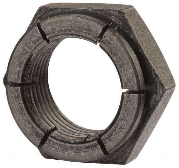 Flex-Loc - 7/8-14 UNJF Grade 2 Hex Lock Nut with Expanding Flex Top - Uncoated, Meets Military Specifications - Caliber Tooling