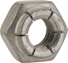 Flex-Loc - 3/8-16 UNC Grade 2 Heavy Hex Lock Nut with Expanding Flex Top - Cadmium-Plated Finish, Meets Military Specifications - Caliber Tooling