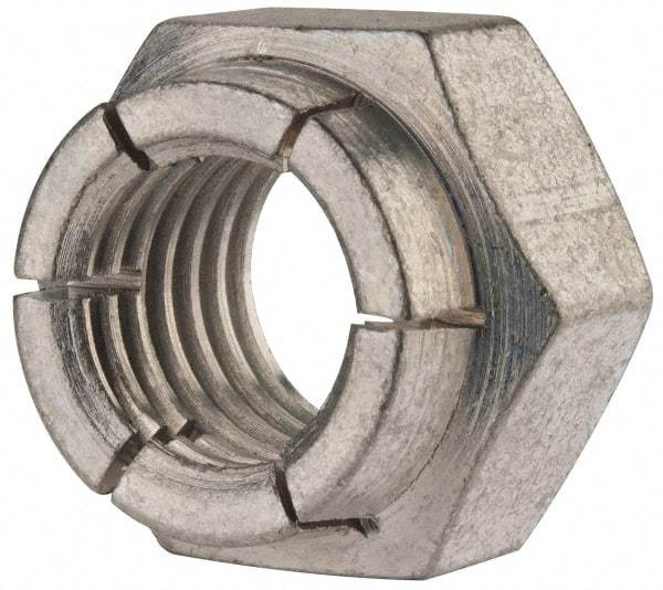 Flex-Loc - 3/4-10 UNC Grade 2 Heavy Hex Lock Nut with Expanding Flex Top - Cadmium-Plated Finish, Meets Military Specifications - Caliber Tooling