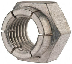 Flex-Loc - 3/4-10 UNC Grade 2 Heavy Hex Lock Nut with Expanding Flex Top - Cadmium-Plated Finish, Meets Military Specifications - Caliber Tooling