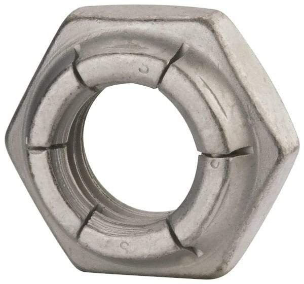 Flex-Loc - 5/8-11 UNC Grade 2 Heavy Hex Lock Nut with Expanding Flex Top - Cadmium-Plated Finish, Meets Military Specifications - Caliber Tooling