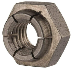 Flex-Loc - 5/16-18 UNC 18-8 Heavy Hex Lock Nut with Expanding Flex Top - Uncoated, Meets Military Specifications - Caliber Tooling