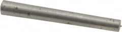 Value Collection - Size 5/0, 0.0784" Small End Diam, 0.094" Large End Diam, Uncoated Steel Taper Pin - Grade C-12L14, 3/4" OAL, 3/4 Pin Length - Caliber Tooling