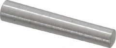 Value Collection - Size 2/0, 0.1254" Small End Diam, 0.141" Large End Diam, Uncoated Steel Taper Pin - Grade C-12L14, 3/4" OAL, 3/4 Pin Length - Caliber Tooling