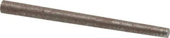 Value Collection - Size 0, 0.1144" Small End Diam, 0.156" Large End Diam, Uncoated Steel Taper Pin - Grade C-12L14, 2" OAL, 2 Pin Length - Caliber Tooling