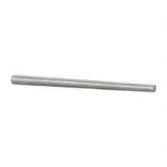 Value Collection - Size 5, 0.1954" Small End Diam, 0.289" Large End Diam, Uncoated Steel Taper Pin - Grade C-12L14, 4-1/2" OAL, 4-1/2 Pin Length - Caliber Tooling