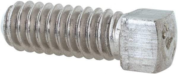 Value Collection - 1/4-20 UNC, 5/8" Length Under Head, Cup Point Set Screw - Grade 18-8 Stainless Steel - Caliber Tooling