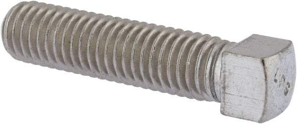 Value Collection - 1/2-13 UNC, 2" Length Under Head, Cup Point Set Screw - Grade 18-8 Stainless Steel - Caliber Tooling