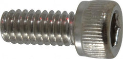 Value Collection - #8-32 UNC Hex Socket Drive, Socket Cap Screw - Grade 316 Stainless Steel, 3/8" Length Under Head - Caliber Tooling