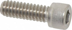 Value Collection - 1/4-20 UNC Hex Socket Drive, Socket Cap Screw - Grade 316 Stainless Steel, 3/4" Length Under Head - Caliber Tooling