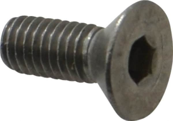 Value Collection - #10-32 UNF Hex Socket Drive, 82° Flat Screw - Grade 18-8 Stainless Steel, 1/2" OAL - Caliber Tooling