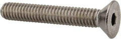 Value Collection - 5/16-18 UNC Hex Socket Drive, 82° Flat Screw - Grade 18-8 Stainless Steel, 2" OAL - Caliber Tooling