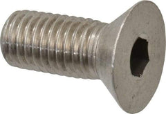 Value Collection - 5/8-11 UNC Hex Socket Drive, 82° Flat Screw - Grade 18-8 Stainless Steel, 1-1/2" OAL - Caliber Tooling