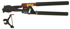 H.K. Porter - 29-1/4" OAL, 1-3/16" Capacity, Cable Cutter - Oval Head, Rubber Handle - Caliber Tooling