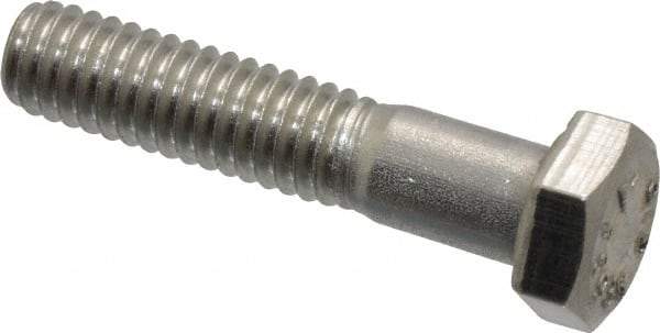 Value Collection - 5/16-18 UNC, 1-1/2" Length Under Head Hex Head Cap Screw - Grade 316 Stainless Steel, 1/2" Hex - Caliber Tooling