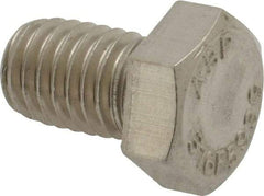 Value Collection - 1/2-13 UNC, 3/4" Length Under Head Hex Head Cap Screw - Grade 316 Stainless Steel, 3/4" Hex - Caliber Tooling