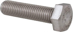 Value Collection - 5/16-24 UNF, 1-1/4" Length Under Head Hex Head Cap Screw - Grade 18-8 Stainless Steel, 1/2" Hex - Caliber Tooling