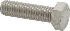 Value Collection - 1/2-13 UNC, 1-3/4" Length Under Head Hex Head Cap Screw - Grade 18-8 Stainless Steel, 3/4" Hex - Caliber Tooling