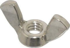 Value Collection - 1/4-20 UNC, Stainless Steel Standard Wing Nut - Grade 18-8, 1.1" Wing Span, 0.57" Wing Span - Caliber Tooling