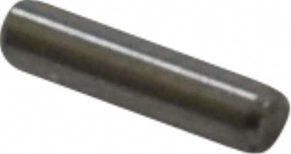 Value Collection - 1/16" Diam x 1/4" Pin Length 18-8 Stainless Steel Standard Dowel Pin - Bright Finish - Caliber Tooling