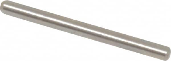 Value Collection - 1/16" Diam x 3/4" Pin Length 18-8 Stainless Steel Standard Dowel Pin - Bright Finish - Caliber Tooling