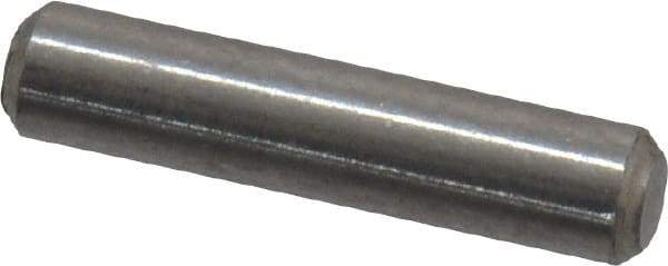 Value Collection - 3/32" Diam x 7/16" Pin Length 18-8 Stainless Steel Standard Dowel Pin - Bright Finish - Caliber Tooling