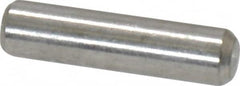 Value Collection - 1/8" Diam x 1/2" Pin Length 18-8 Stainless Steel Standard Dowel Pin - Bright Finish - Caliber Tooling