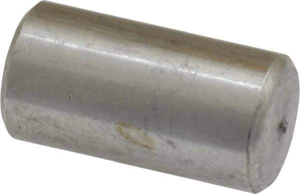 Value Collection - 1/2" Diam x 1" Pin Length 18-8 Stainless Steel Standard Dowel Pin - Bright Finish - Caliber Tooling