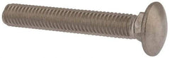 Value Collection - 3/8-16 UNC 2-1/2" Length Under Head, Standard Square Neck, Carriage Bolt - 18-8 Stainless Steel, Uncoated - Caliber Tooling