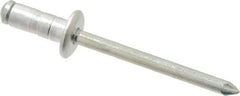 RivetKing - Size 62-64 Dome Head Aluminum Multi Grip Blind Rivet - Steel Mandrel, 0.062" to 1/4" Grip, 3/8" Head Diam, 0.192" to 0.196" Hole Diam, 0.519" Length Under Head, 3/16" Body Diam - Caliber Tooling