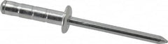 RivetKing - Size 66-69 Dome Head Aluminum Multi Grip Blind Rivet - Steel Mandrel, 0.275" to 0.598" Grip, 3/8" Head Diam, 0.192" to 0.196" Hole Diam, 7/8" Length Under Head, 3/16" Body Diam - Caliber Tooling