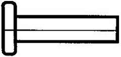 RivetKing - 5/32" Body Diam, Flat Uncoated Aluminum Solid Rivet - 1/4" Length Under Head, Grade 1100F - Caliber Tooling