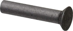 RivetKing - 3/16" Body Diam, Countersunk Uncoated Steel Solid Rivet - 1" Length Under Head, 90° Countersunk Head Angle - Caliber Tooling