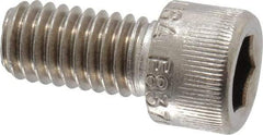 Holo-Krome - 3/8-16 UNC Hex Socket Drive, Socket Cap Screw - Grade 18-8 Stainless Steel, Passivated Finish, Fully Threaded, 3/4" Length Under Head - Caliber Tooling