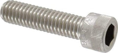 Holo-Krome - 3/8-16 UNC Hex Socket Drive, Socket Cap Screw - Grade 18-8 Stainless Steel, Passivated Finish, Fully Threaded, 1-1/2" Length Under Head - Caliber Tooling