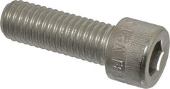 Holo-Krome - 1/2-13 UNC Hex Socket Drive, Socket Cap Screw - Grade 18-8 Stainless Steel, Passivated Finish, Fully Threaded, 1-1/2" Length Under Head - Caliber Tooling